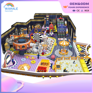 Early Education Center Indoor Macaron Color Castle Modeling Custom Children's Playground Equipment