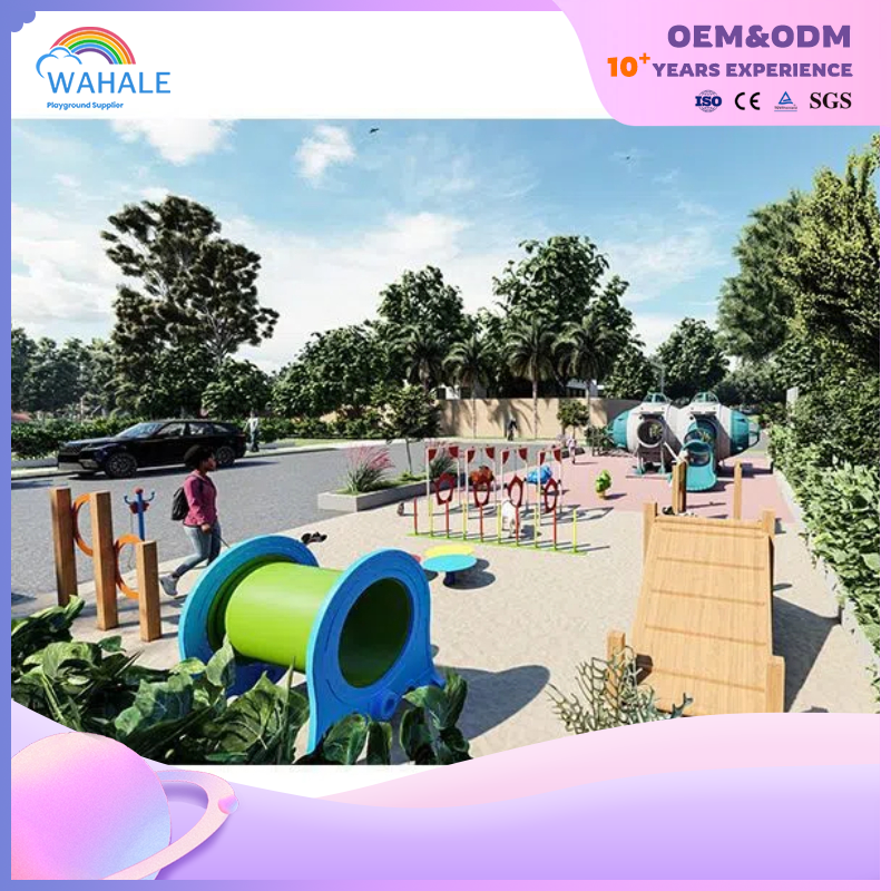 Community Outdoor Space Capsule Modeling Children's Playground Custom Equipment Wholesale