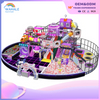 Shopping Center Indoor Red Castle Theme Customized Children's Ocean Ball Pool Playground Equipment Dealer