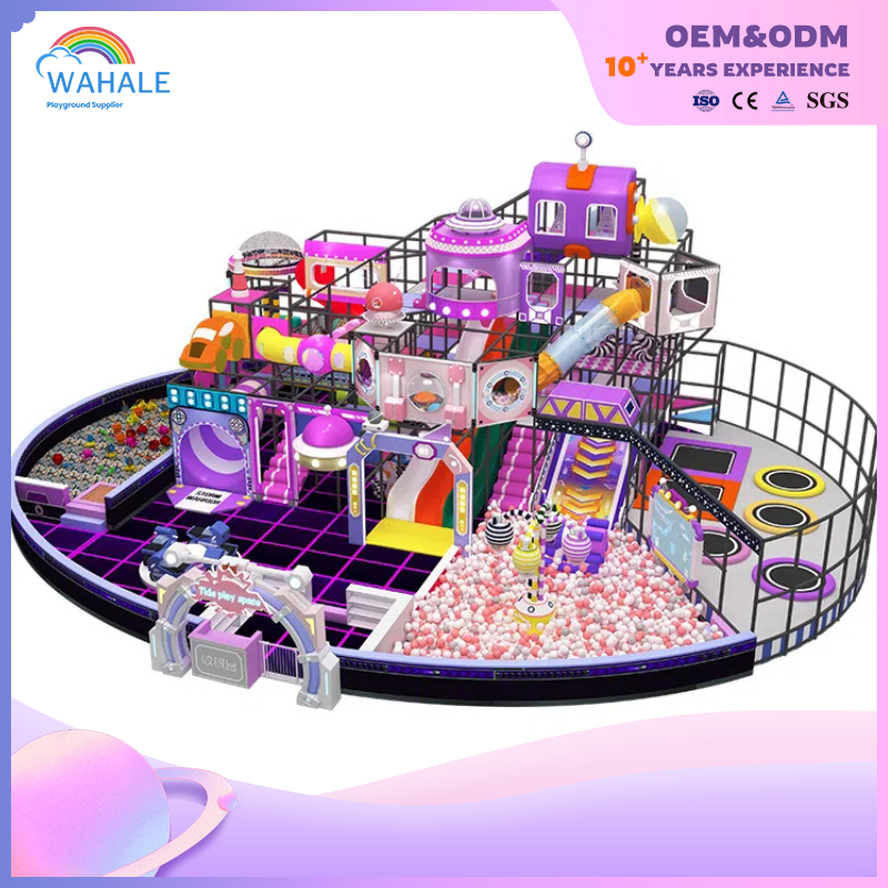 Shopping Center Indoor Red Castle Theme Customized Children's Ocean Ball Pool Playground Equipment Dealer