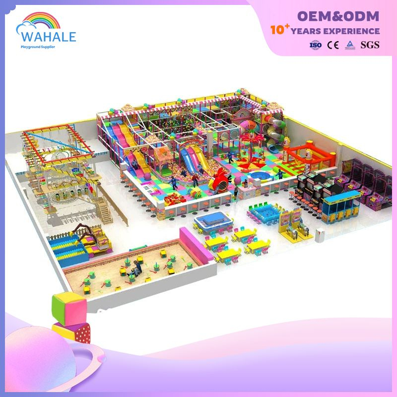 Shopping Mall Indoor Physical Training Soft Cartoon Playground Equipment Wholesale