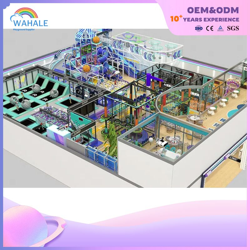 Custom Video Game Theme Playground Equipment Children Indoor Astronaut Modeling Amusement Park Facilities