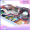 Kindergarten Indoor Pink House Theme Customized Children Soft Decoration Playground Equipment Wholesale