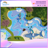 Community Outdoor Marine Theme Customized Children's Sports Playground Equipment Manufacturers