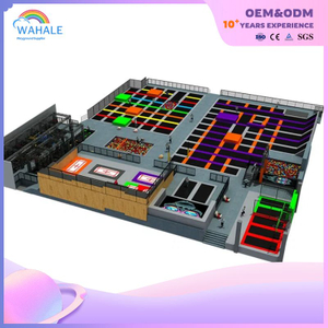 Macaron Color Indoor Soft Parkour Trampoline Park Equipment Customization Wholesale