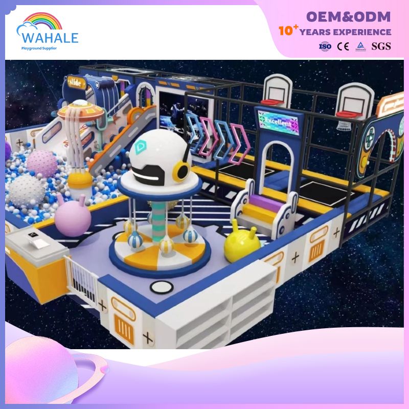 Star Theme Customized Children's Indoor Soft Sports Playground Equipment Manufacturer
