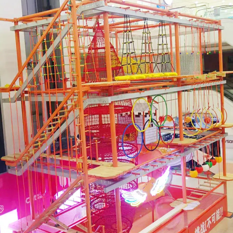 Colored ball obstacle avoidance canoe bridge