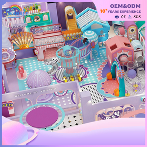 Indoor Dream Castle Modeling Customized Children's Soft Outfit Interactive Playground Equipment