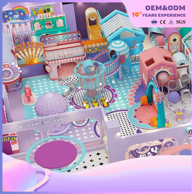 Indoor Dream Castle Modeling Customized Children's Soft Outfit Interactive Playground Equipment