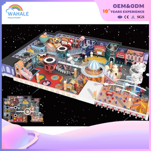 Shopping Mall Indoor Cartoon Animation Theme Customized Children's Soft Decoration Playground Facilities