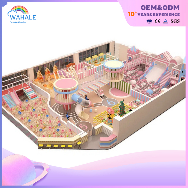 Mother and Baby Shop Indoor Dream Castle موضوع معدات ملعب للأطفال