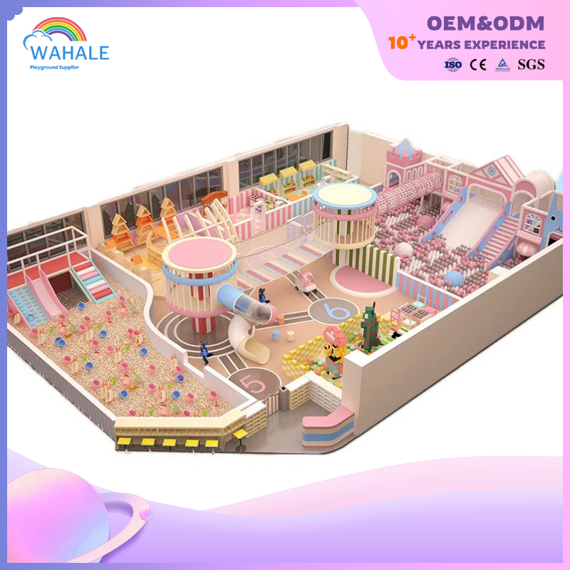 Mother And Baby Shop Indoor Dream Castle Theme Customized Children's Playground Equipment
