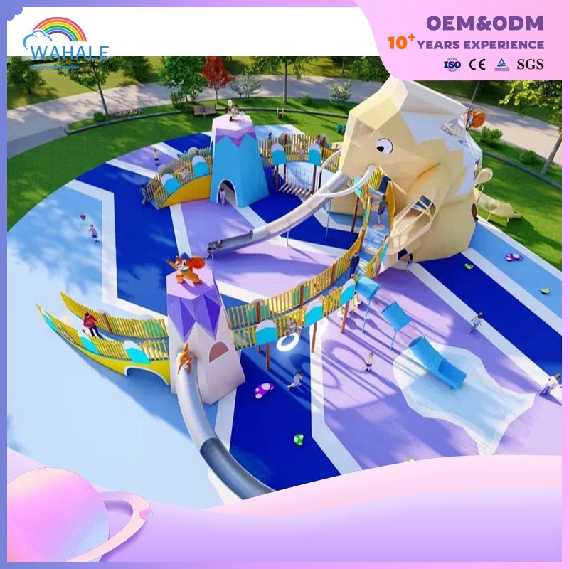 Park outdoor mammoth modeling custom children's sports amusement park equipment wholesale
