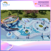 Park Outdoor Space Theme Customized Children's Blue Playground Equipment Manufacturer
