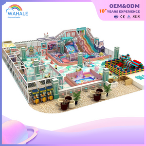 Shopping Mall Indoor Cartoon Animation Theme Custom Soft Installation Castle Playground Equipment