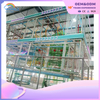 Indoor Children's Warriors Expand The Climb Through The Pass Through Playground Equipment