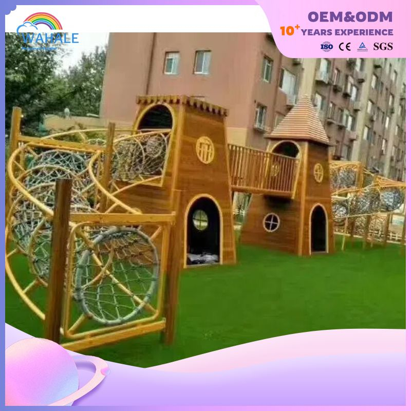 Soft Play Outdoor Playground Equipment Commercial Children's Park Children's Outdoor Playground Center Ground Game Equipment Wholesale