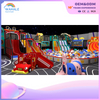 200 Square Meters Mall Interior Color Castle Theme Custom Soft Decoration Children's Playground Equipment