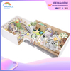 400-square-meter Indoor Green Cactus-shaped Custom-made Soft Furnishings for Children's Playground Equipment