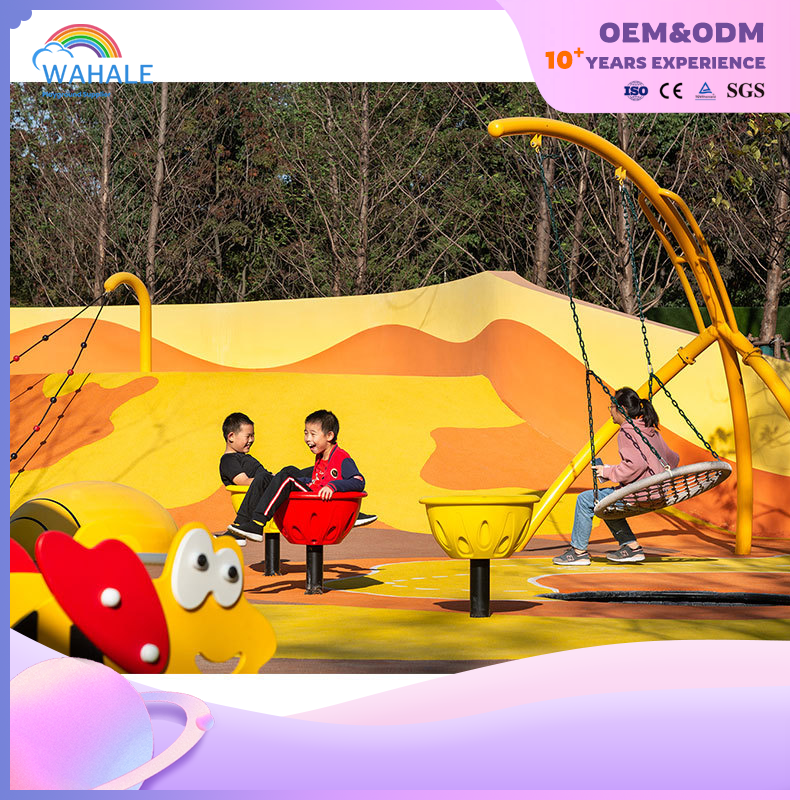 200 Square Meters Outdoor White Bear Honey Pot Shape Customized Children's Physical Exercise Playground Equipment