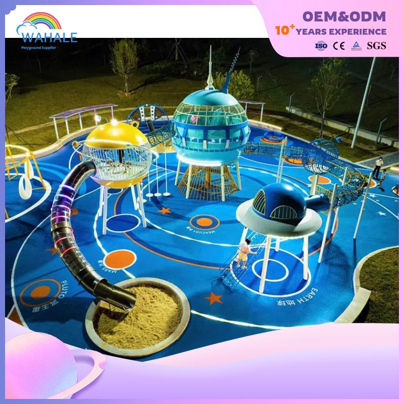 300-Macaron-colored Large-scale Children's Sports, Parkour And Trampoline Amusement Equipment