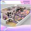 Cartoon And Anime Pink Funny Maze Ocean Pool Amusement Equipment