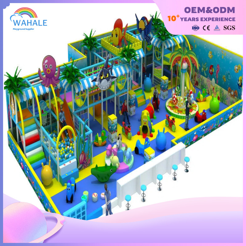 Customized Soft Furnishings for Children's Playground Equipment with The Theme of "Ocean Star" in Kindergartens