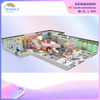 Customized indoor dreamy castle-shaped maze children's playground equipment for kindergartens