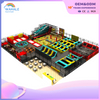 Indoor Color Soft Trampoline Amusement Facilities Customized Children's Maze Crossing Playground Equipment Dealer