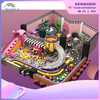 150 Square Meters Indoor Red Castle Custom Playground Children's Color House Modeling Playground Equipment