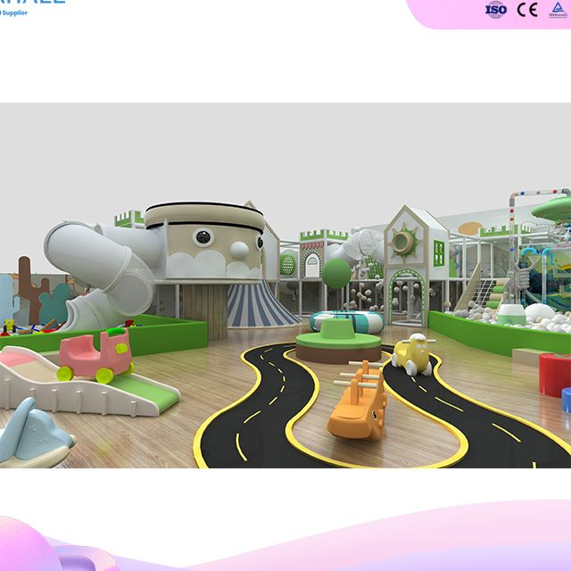 Serene Castle Playground | Healing-Themed Premium Play Arena | Interactive Sand & Ball Zones | Rotating Slides & Volcanic Adventure