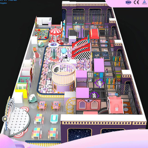 All-in-One Macaron Style Playground Supplier - Custom Shopping Mall Attraction