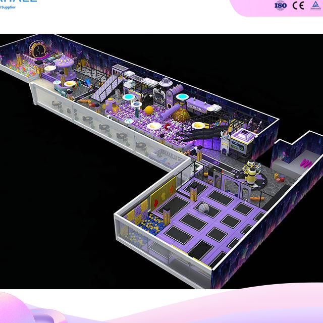 Space-Smart Future Tech Playground (Kazakhstan) -compact Indoor Playground Suppiler