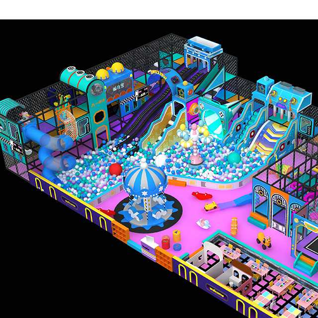 Age-Zoned Exploration Playland (Saudi Arabia) -Commercial Playground Commercial Play
