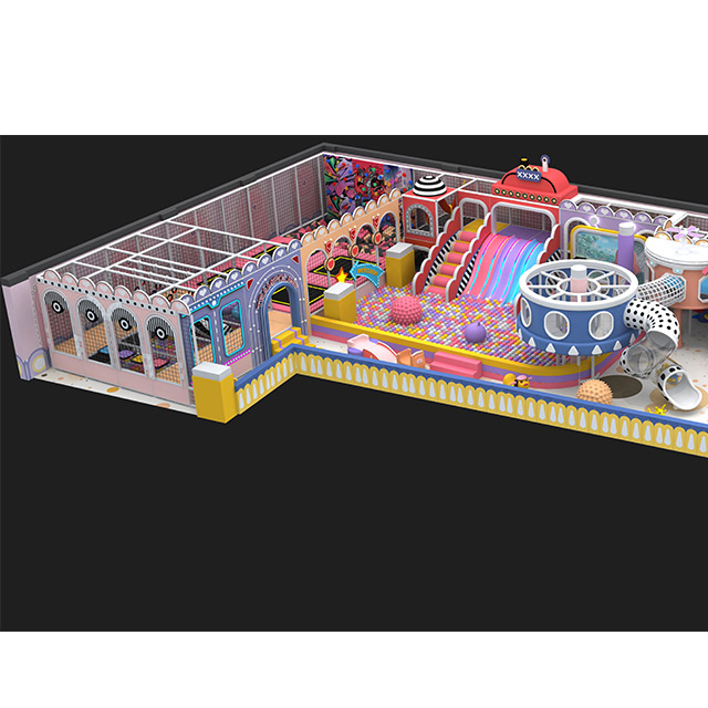 Saudi-Proven Macaron Playland - Cartoon Theme Entertainment Center Manufacturer