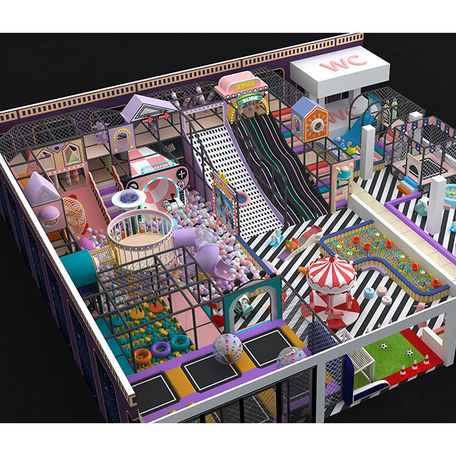 Bestselling Macaron Playground (Saudi) - High-Profit Entertainment Center Manufacturer