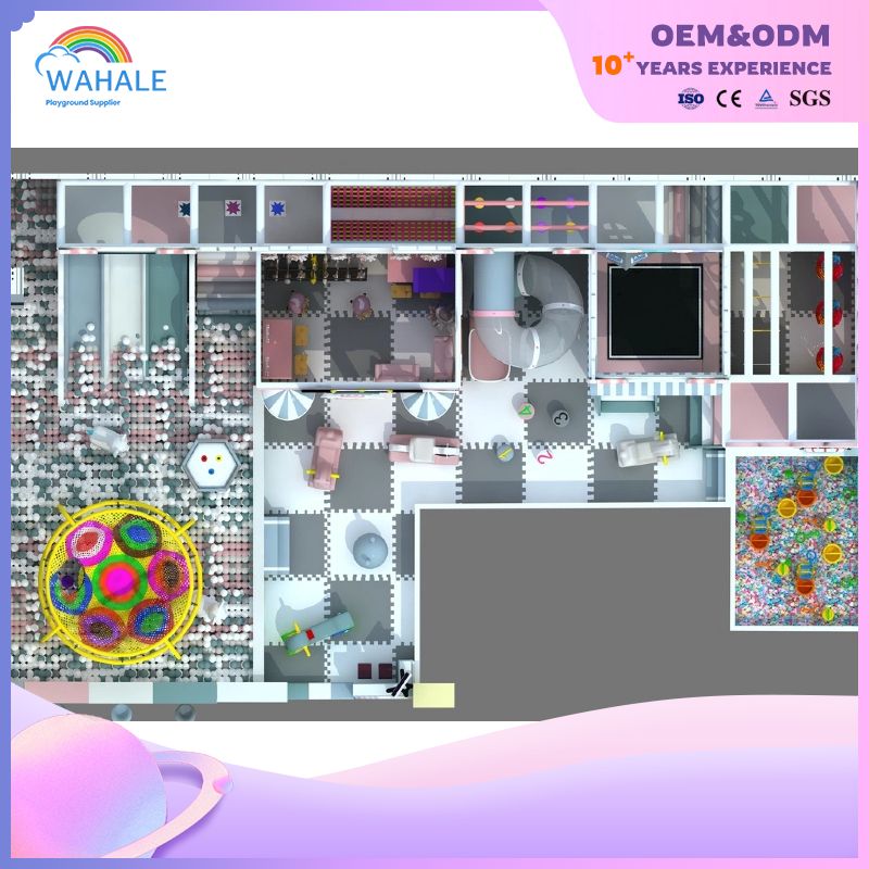 Children's Indoor Castle Theme Park Customized Children's Playground Equipment Wholesale