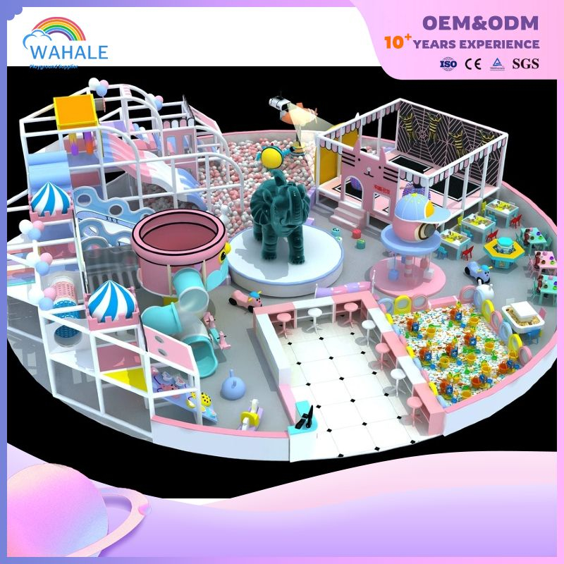 Children's indoor amusement park commercial trampoline park playground equipment wholesale