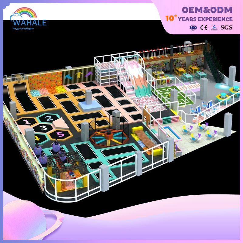 Joy Indoor Trampoline Adventure Park Indoor Playground Equipment Professional Manufacturer
