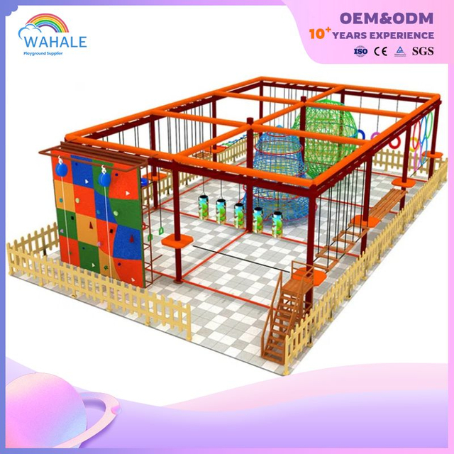 Macaron Color Children's Outdoor Physical Training Expansion Playground Equipment Supplier