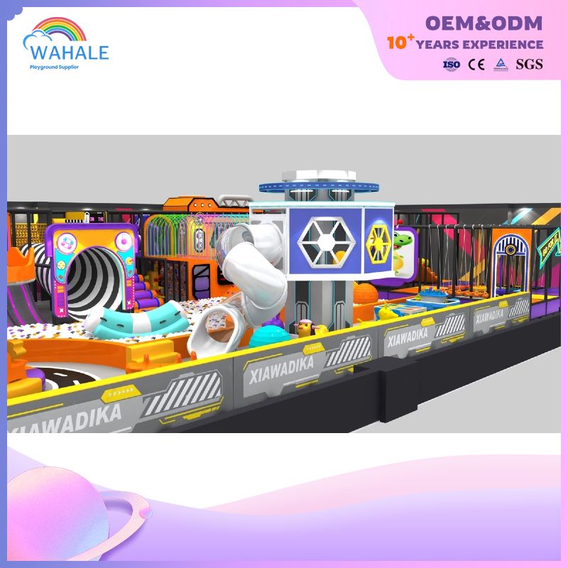 Hip-hop Theme Indoor Playground Customized Children's Video Game Theme Amusement Park Equipment