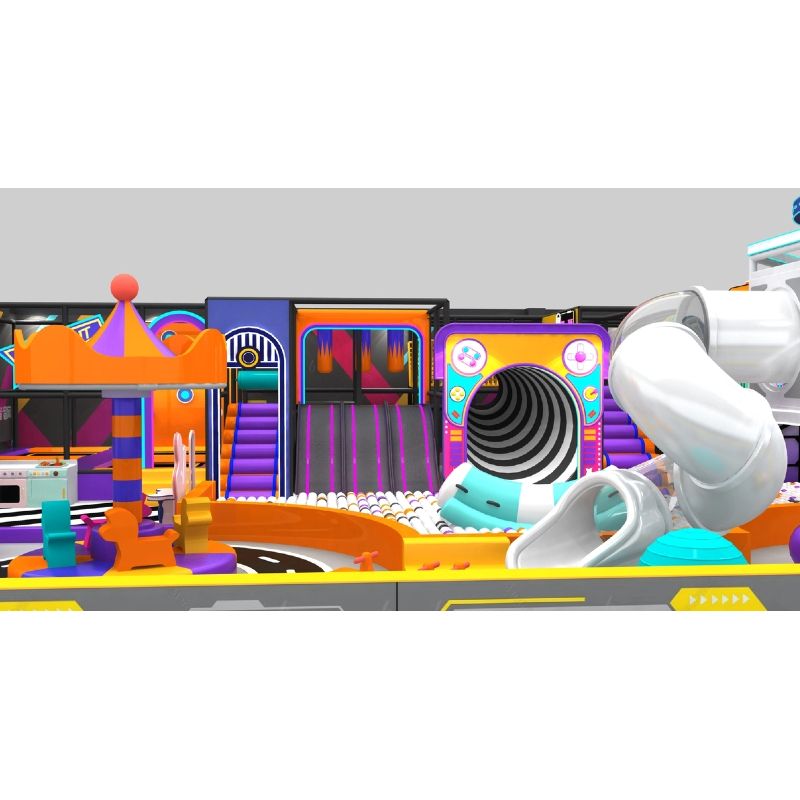 toy town theme modeling tower