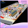 Early Education Center Indoor Blue Theme Customized Children's Amusement Park Equipment