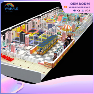 Early Education Center Indoor Blue Theme Customized Children's Amusement Park Equipment