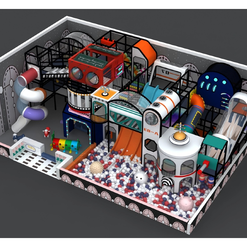 Multi-functional modeling tower design park