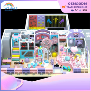Children's Fantasy Trampoline And Children's Soft Play Giant Ball Pit Playground Indoor Park Equipment