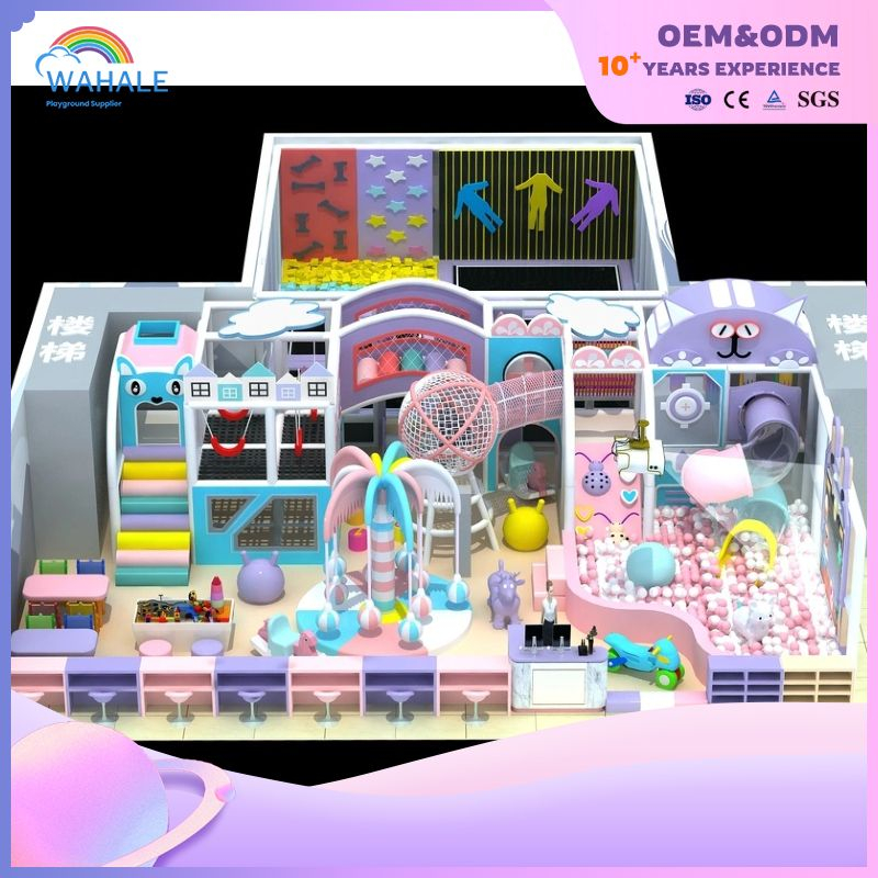 Children's Fantasy Trampoline And Children's Soft Play Giant Ball Pit Playground Indoor Park Equipment