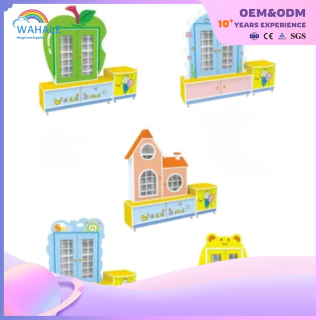Children's Indoor Modeling Teacup Rack Bag Cabinet Bookshelf Equipment Wholesale