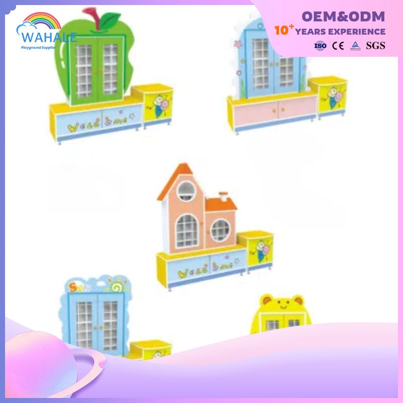 Children's Indoor Modeling Teacup Rack Bag Cabinet Bookshelf Equipment Wholesale