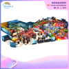 Star Park Theme Customized Children's Indoor Playground Rocket Shape Amusement Park Equipment Suppliers